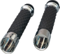 KHROME WERKS Edge Grips - Custom Contour - Diamond - Chrome 500315