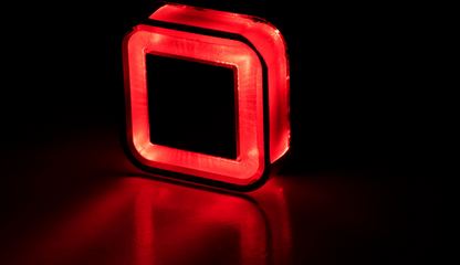 KOSO NORTH AMERICA Taillight - GT-07 - Red Lens HB042000