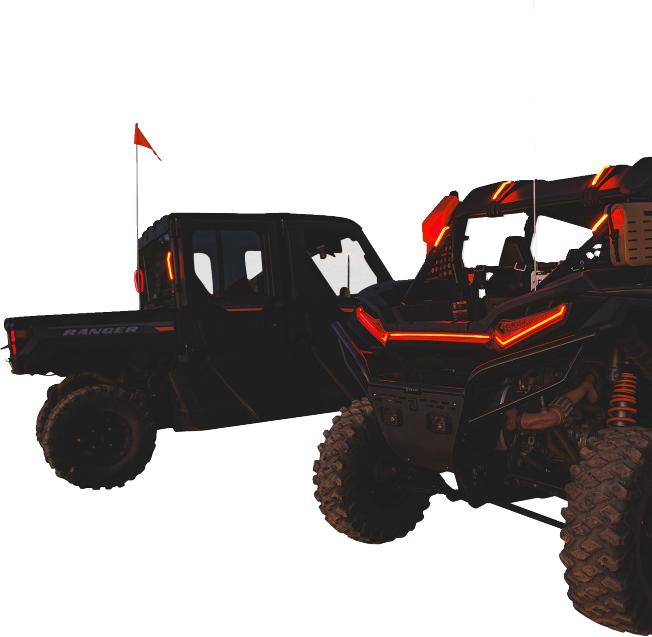 RAVEK Taillight - Red - Polaris RZR XP 64-315