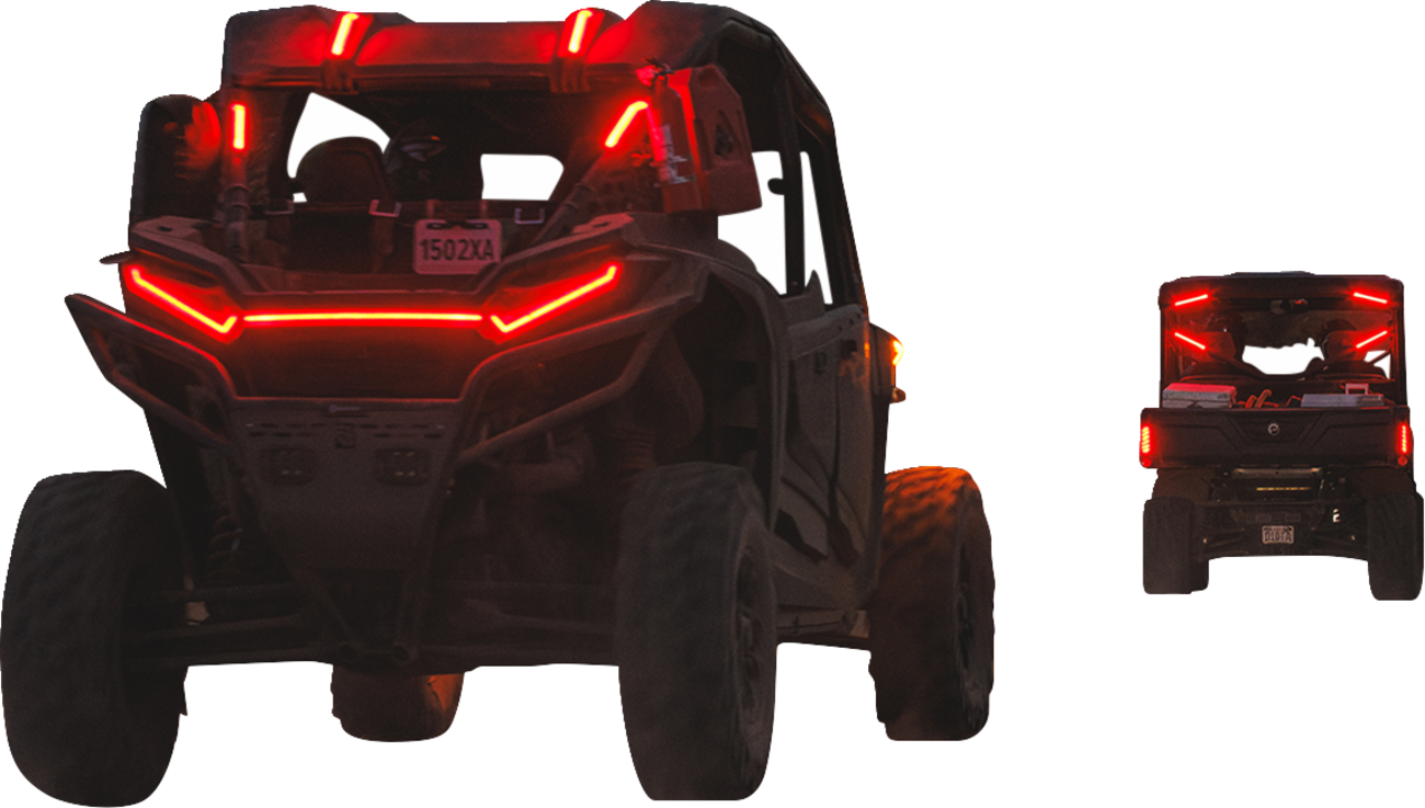 RAVEK Taillight - Red - Can-Am Defender 65-101