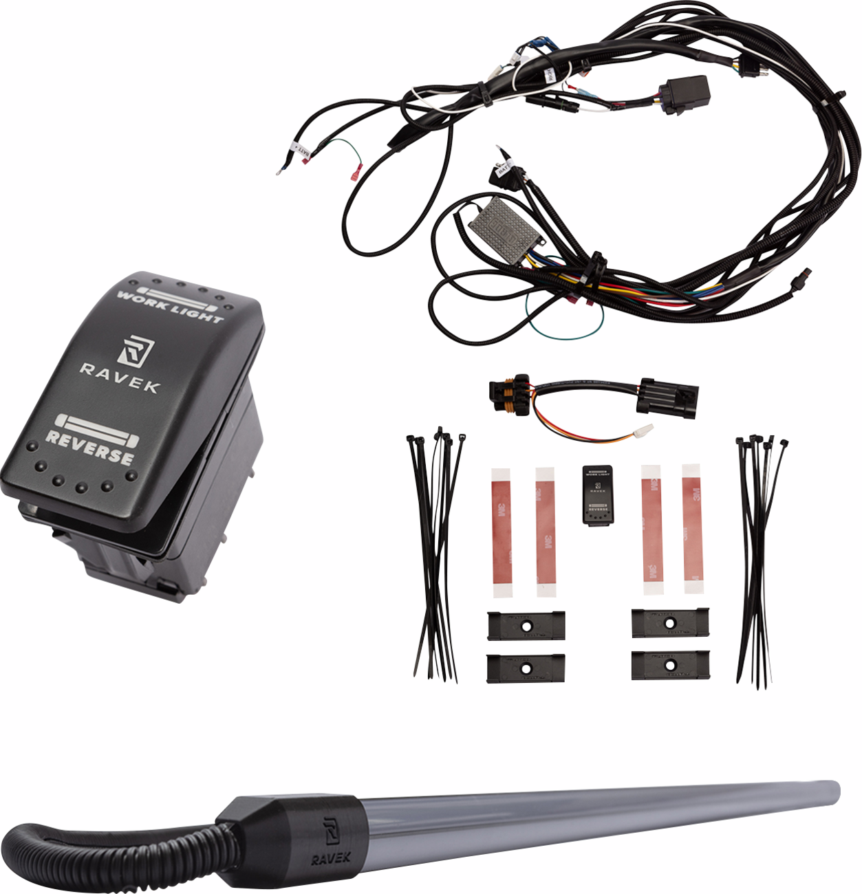 RAVEK Multi-Function Taillight - Polaris Ranger w/ Ride Command 64-100