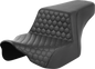 SADDLEMEN Step-Up Seat - Front Honeycomb - Black Stitching - FL '23-'24 823-07-17700