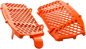 TRAIL TECH Radiator Guard Set - Orange - Gas Gas/Husqvarna/KTM 0151-RB03