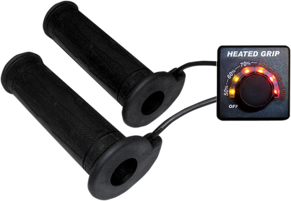 KOSO NORTH AMERICA Heated Grip Kit with LED Indicator - Motorcycle - 7/8" AM10700F