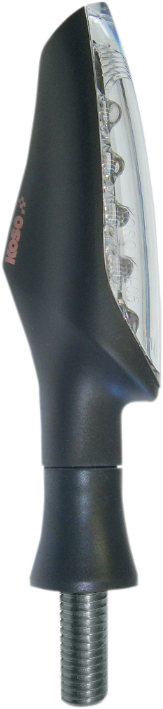 KOSO NORTH AMERICA Marker Light - LED - Amber/Black HE015K14