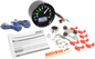 KOSO NORTH AMERICA TNT-01 Electronic Speedometer/Tachometer - Black Face - Black Housing - 3" Diameter x 1.75" D BA035K00-HD