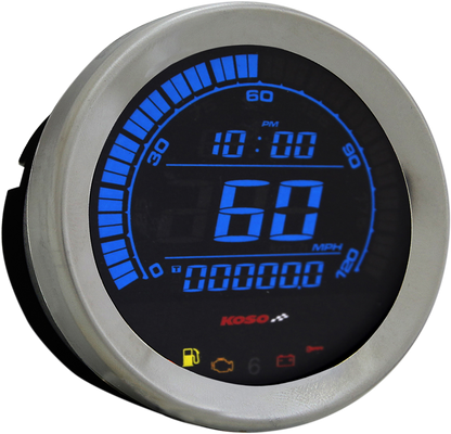 KOSO NORTH AMERICA 4" Speedometer - Chrome BA051000