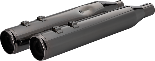 KHROME WERKS 4-1/2" HP-Plus® Slip-On Mufflers with Race Tip - Eclipse® - M8 201940