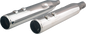 KHROME WERKS 4-1/2" HP-Plus® Slip-On Mufflers with Race Tip - Chrome - M8  202935
