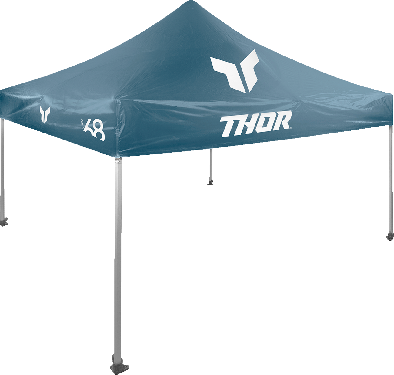 THOR Collapsible Canopy - 10' x 10' - Steel/White 4030-0075
