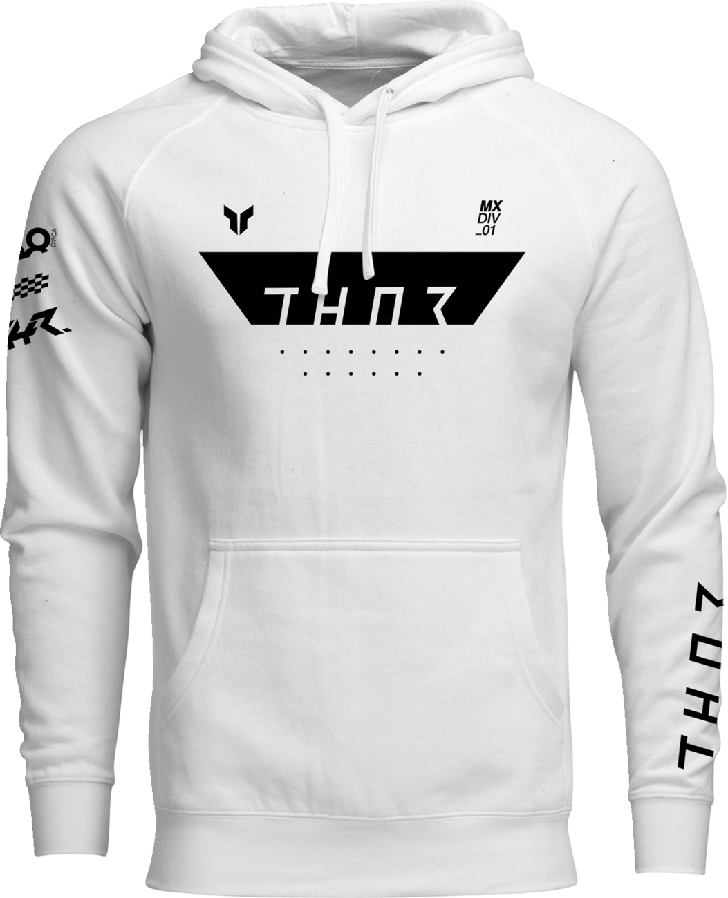 THOR Rogue Pullover Hoodie - White - XL 3050-7037