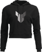 THOR Women's Noise Pullover Crop Hoodie - Black - Medium 3051-1246