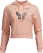 THOR Women's Iconic Pullover Crop Hoodie - Pink - Medium 3051-1250