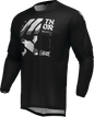 THOR Launchmode Brave Jersey - Black/Gray - Large 2910-8221