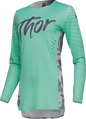 THOR Women's Sportmode Shadow Jersey - Teal - XS 2911-0320
