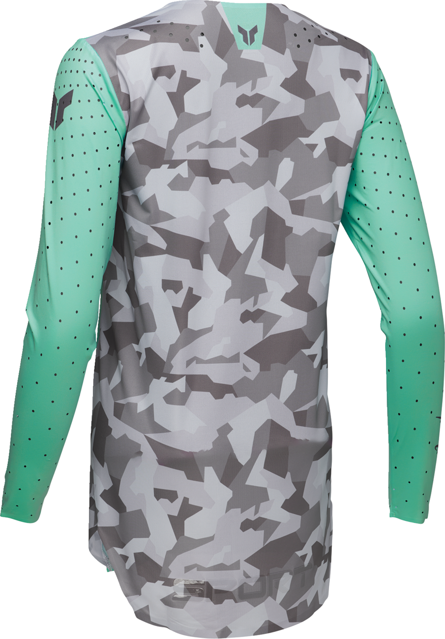 THOR Women's Sportmode Shadow Jersey - Teal - XS 2911-0320