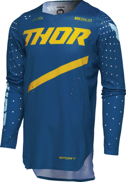THOR Youth Sportmode Brave Jersey - Blue - Large 2912-2537