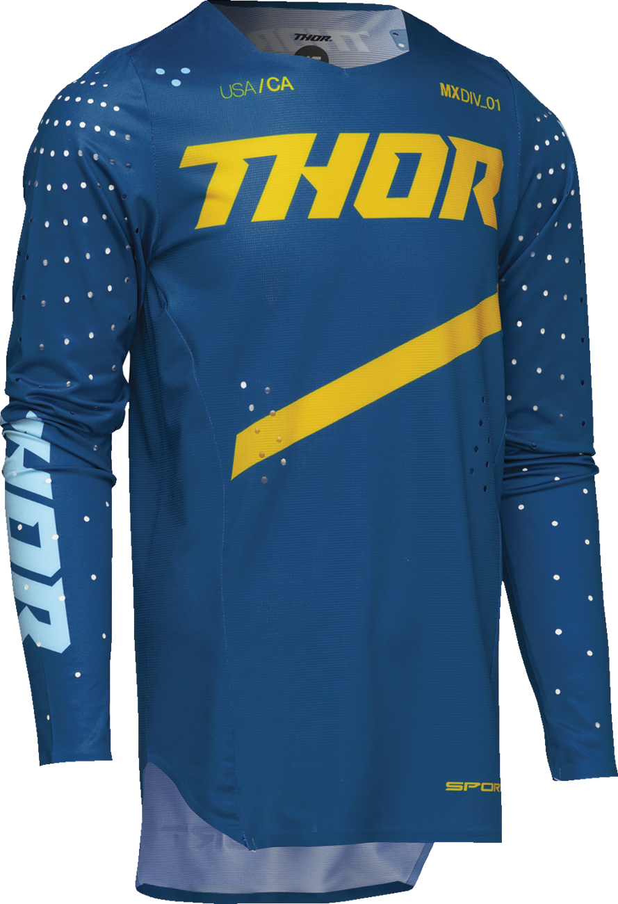 THOR Youth Sportmode Brave Jersey - Blue - Large 2912-2537