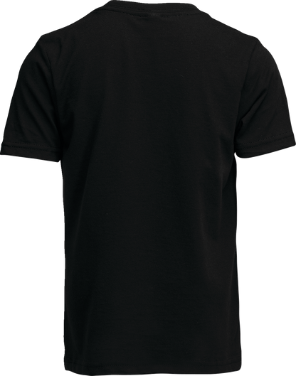 THOR Youth Iconic T-Shirt - Carbon Black - Medium 3032-3828