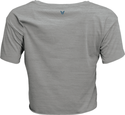 THOR Women's Corp Crop T-Shirt - Heather Gray - XL 3031-4311