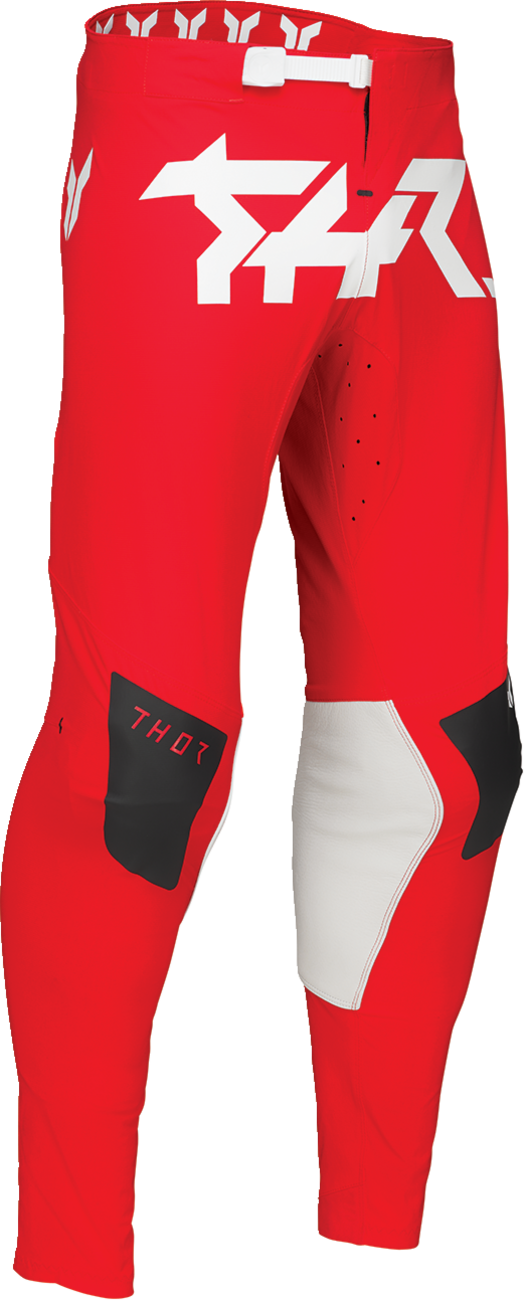 THOR Sportmode Riot Pants - Black/Red - 33 2901-11718