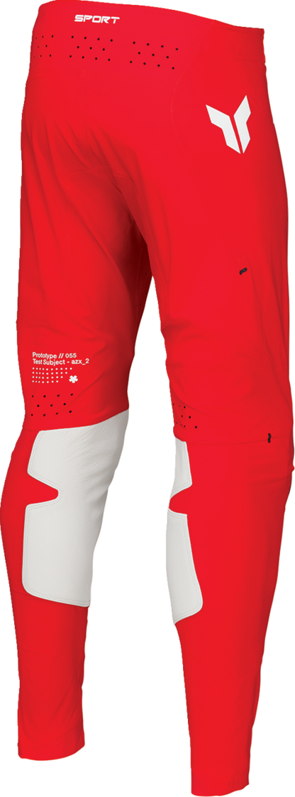 THOR Sportmode Riot Pants - Black/Red - 33 2901-11718
