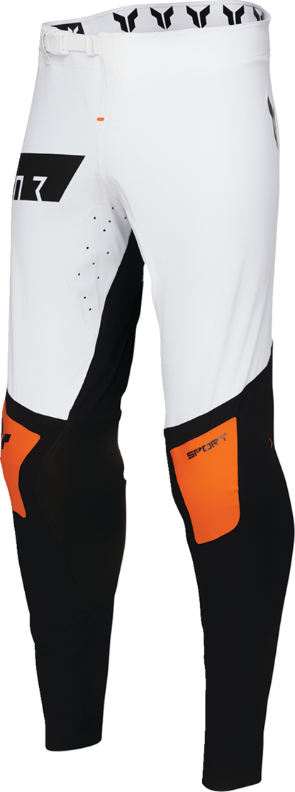 THOR Sportmode Rogue Pants White/Orange - US 33 2901-11880