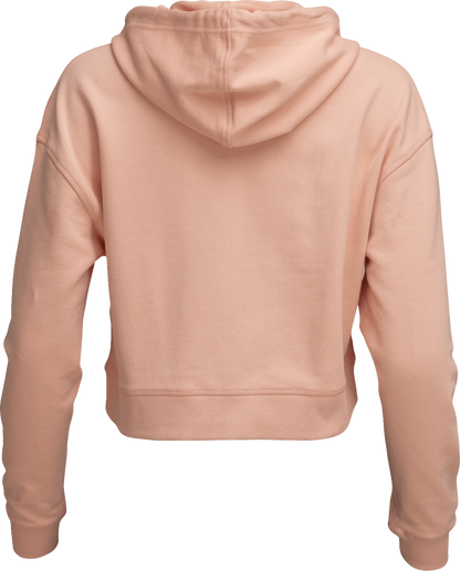 THOR Women's Iconic Pullover Crop Hoodie - Pink - XL 3051-1252