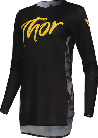 THOR Women's Sportmode Shadow Jersey - Black - XL 2911-0329
