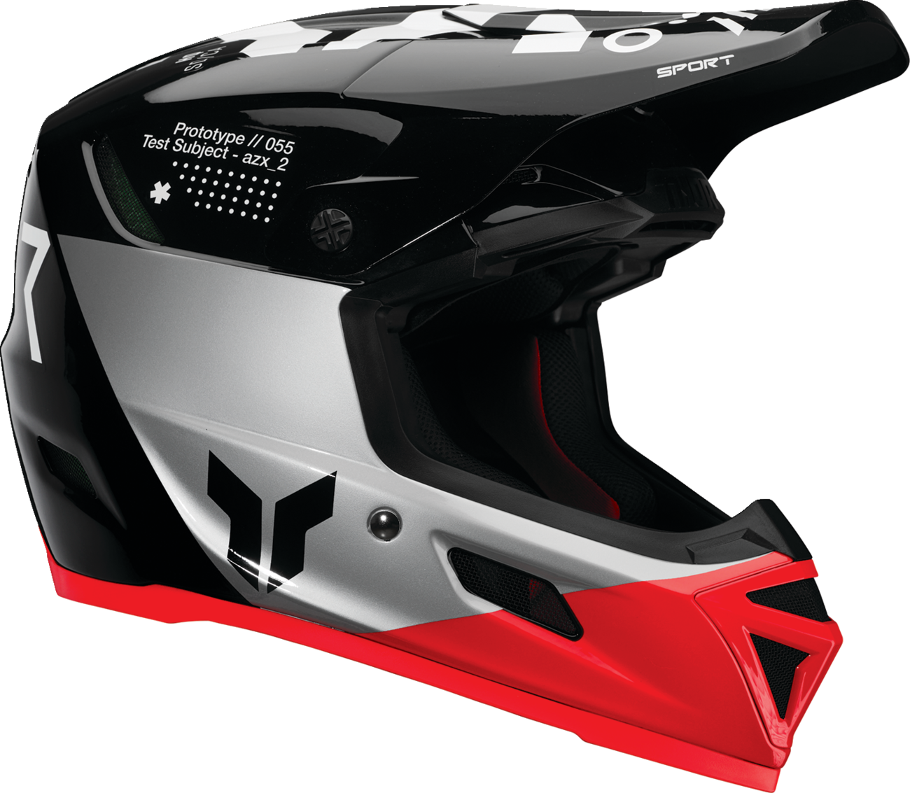 THOR Reflex Sport Helmet - Strike - MIPS® - Black/Red - Small 0110-8782