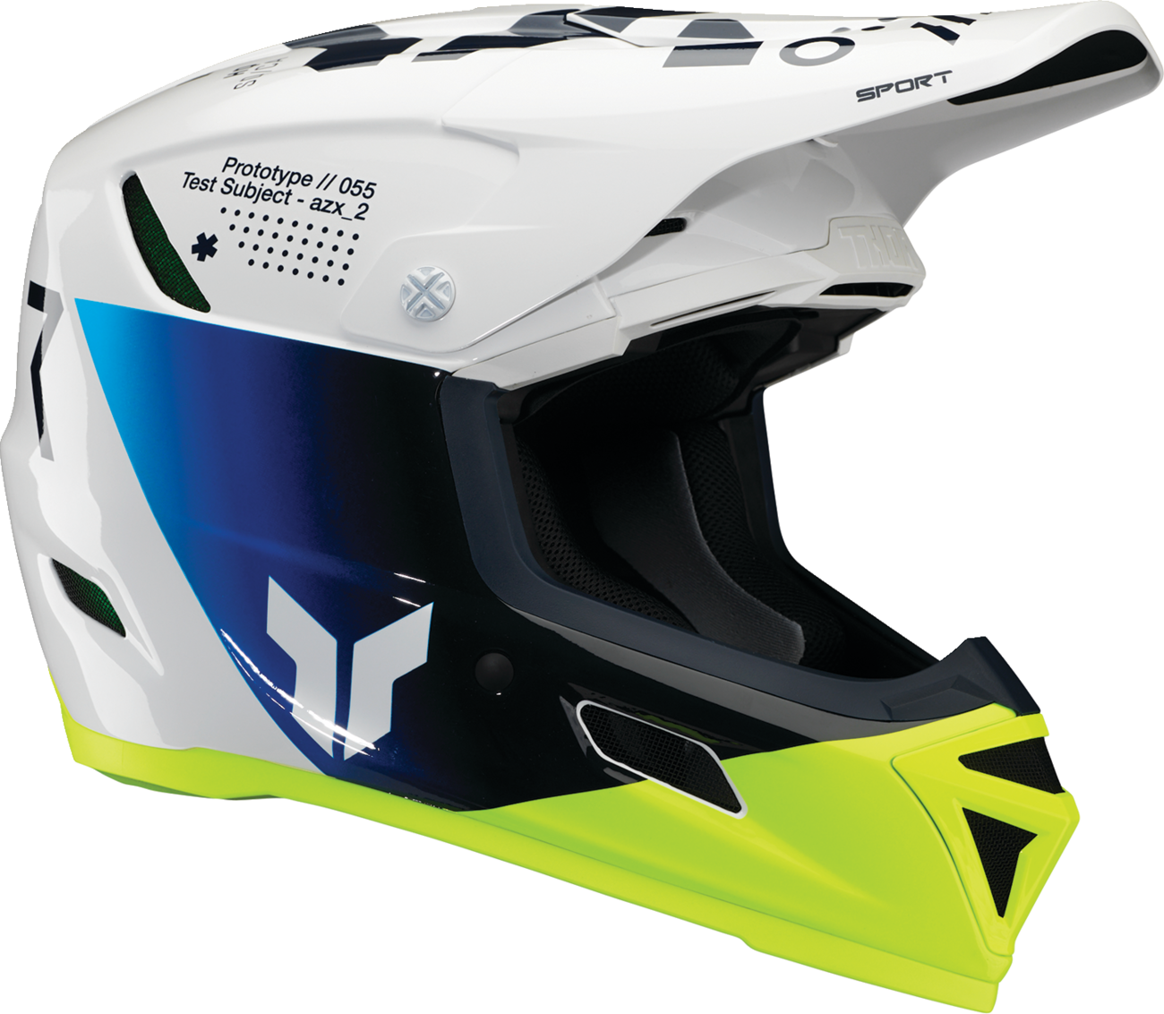 THOR Reflex Sport Helmet - Strike - MIPS® - Navy/Acid - Large 0110-8790