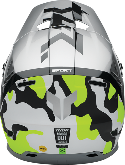 THOR Reflex Sport Helmet - Riot - MIPS® - Gray/Acid - Large 0110-8772