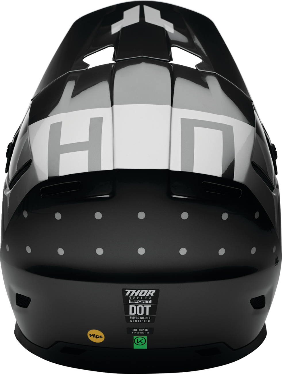 THOR Reflex Sport Helmet - Rogue - MIPS® - Charcoal/Silver - XS 0110-8793