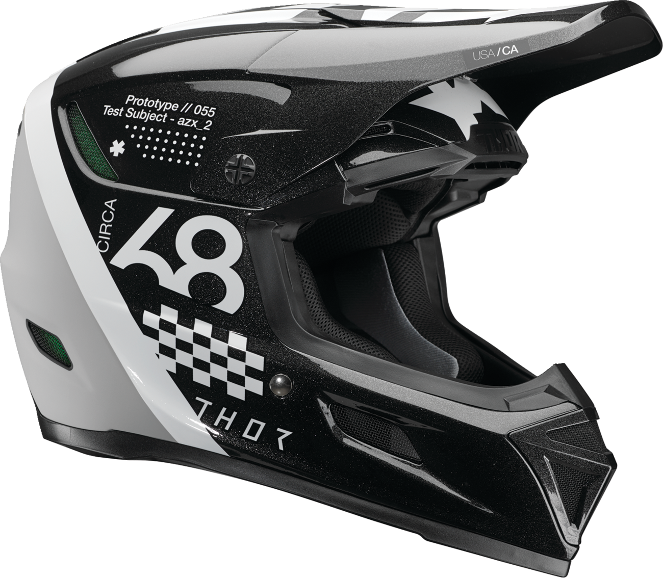 THOR Reflex Sport Helmet - Riot - MIPS® - Black/White - Small 0110-8776