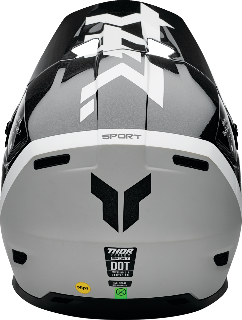 THOR Reflex Sport Helmet - Riot - MIPS® - Black/White - 2XL 0110-8780