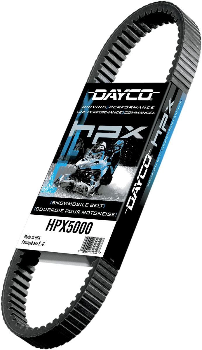DAYCO PRODUCTS,LLC Drive Belt - HPX (High Performance Extreme) - 1.359" W x 43.25" OC HPX5003