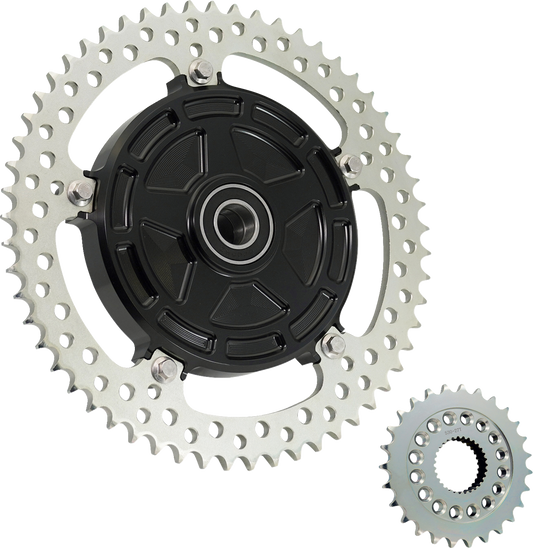 ARLEN NESS Chain Drive Kit - 27/57 Tooth - Natural - FLT/FLH 300-200