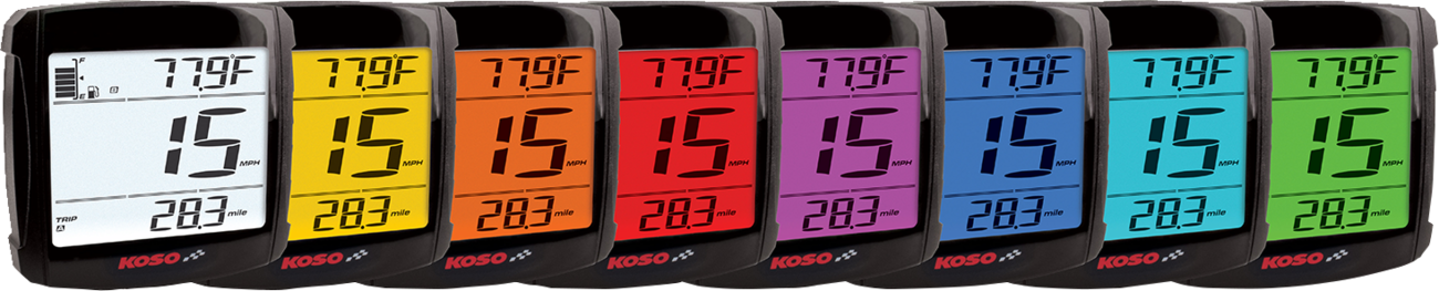 KOSO NORTH AMERICA XR-01 GPS Speedometer with Sensor BB026010