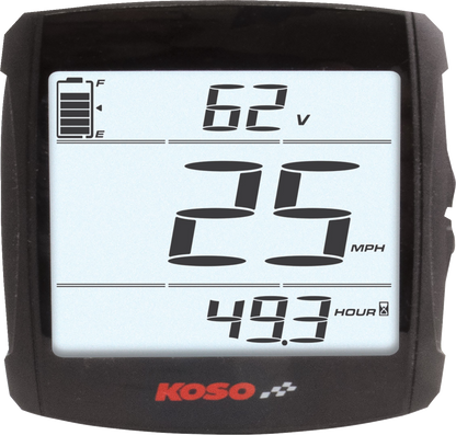 KOSO NORTH AMERICA XR-01 GPS Speedometer with Sensor BB026010