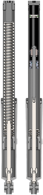 Progressive Suspension Monotube Cartridge Fork Kit 49mm Lowering 31-4007 for Enhanced Performance