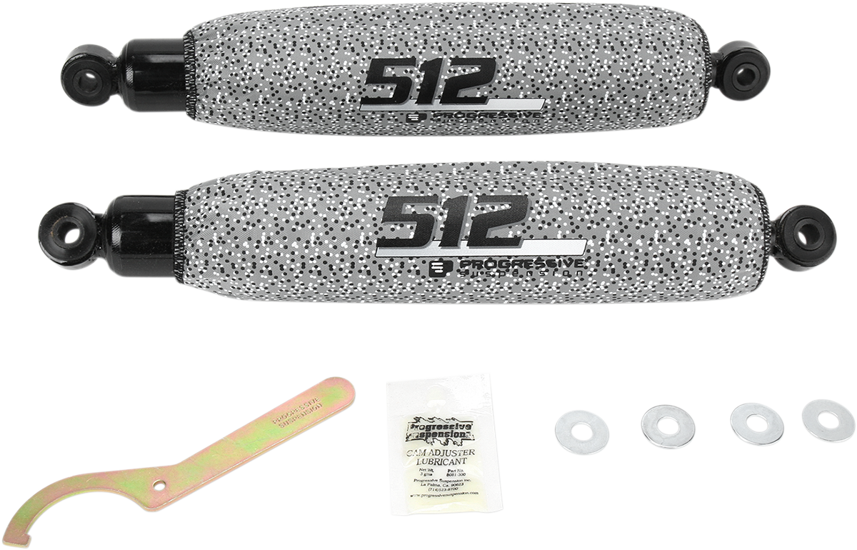 Progressive Suspension 512 Series Front Shock Absorber for Increased Ground Clearance and Ride Comfort