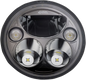 CUSTOM DYNAMICS LED Headlight - 7" - Black CDTB-7-B