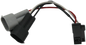 CUSTOM DYNAMICS TruBEAM® Headlamp Adaptor - H4 - FLHR CDTB-H42H9H11