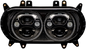 CUSTOM DYNAMICS Headlight - Black - FLTR CDTB-RG-15-B