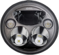 CUSTOM DYNAMICS 7" TruBEAM® Headlamp - Black - Chief CDTB-7-I-B