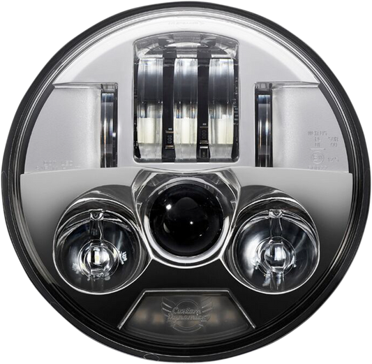 CUSTOM DYNAMICS ProBEAM LED Headlamp 5-3/4" - Chrome PB-575-C