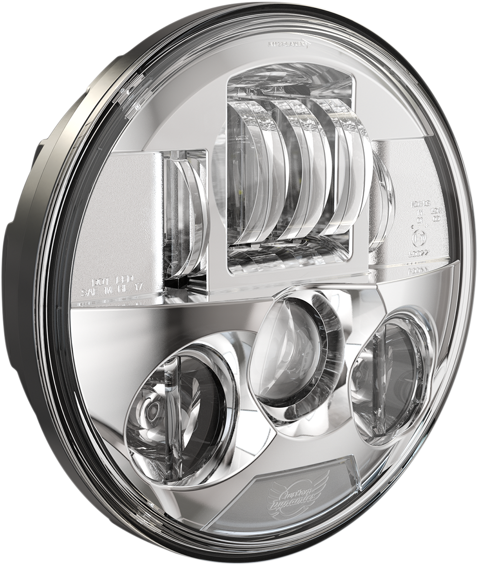 CUSTOM DYNAMICS 7" Probeam® LED Headlamp - Chrome - Indian PB-7-IND-C