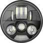 CUSTOM DYNAMICS 7" Probeam® LED Headlamp - Black - Indian PB-7-IND-B