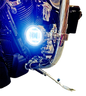 CUSTOM DYNAMICS Fog Light - Chrome - Clear Lens PB-FOG-SS6-C