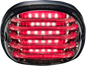 CUSTOM DYNAMICS Taillight - with Top License Plate Illumination Window - Smoke PB-TL-LPW-S